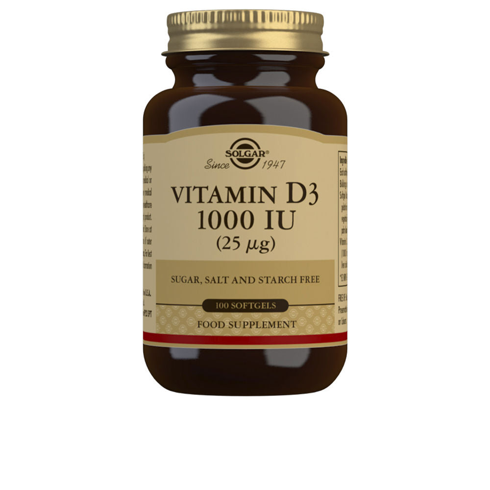 VITAMIN D3 1000 IU 25 µg soft capsules 100 u