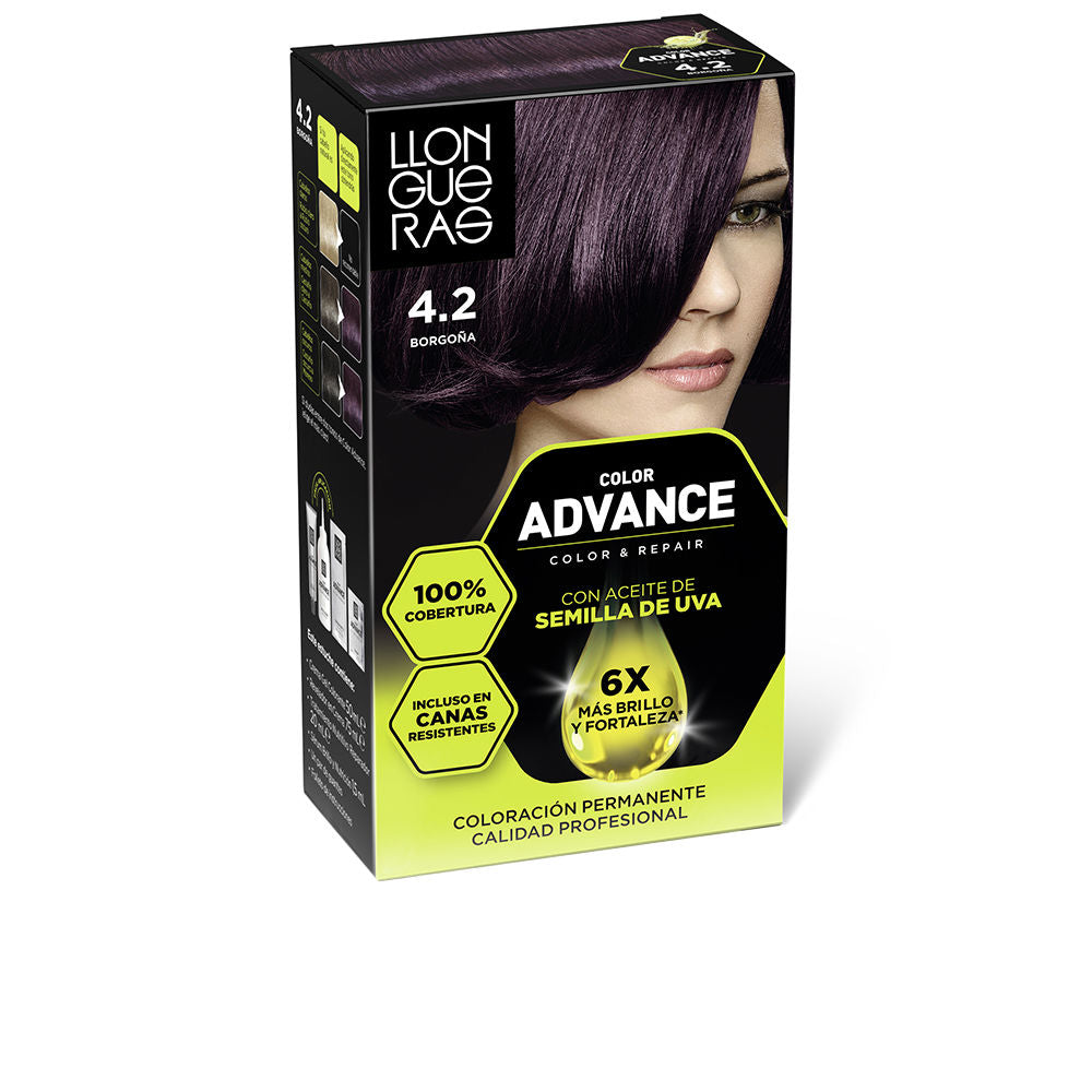 COLOR ADVANCE #4,2-borgoña 1 u