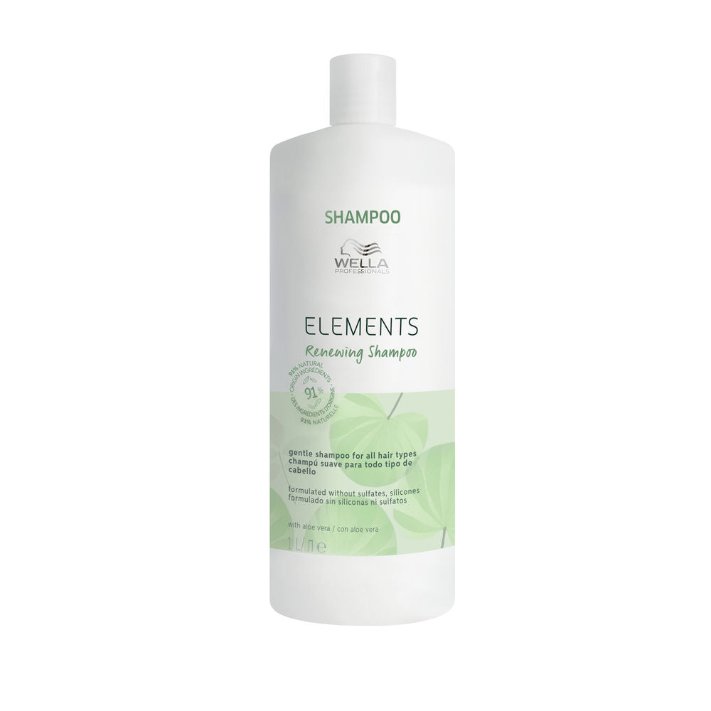 ELEMENTS Sulfate-Free Gentle Renewing Shampoo for All Hair Types 1000 ml