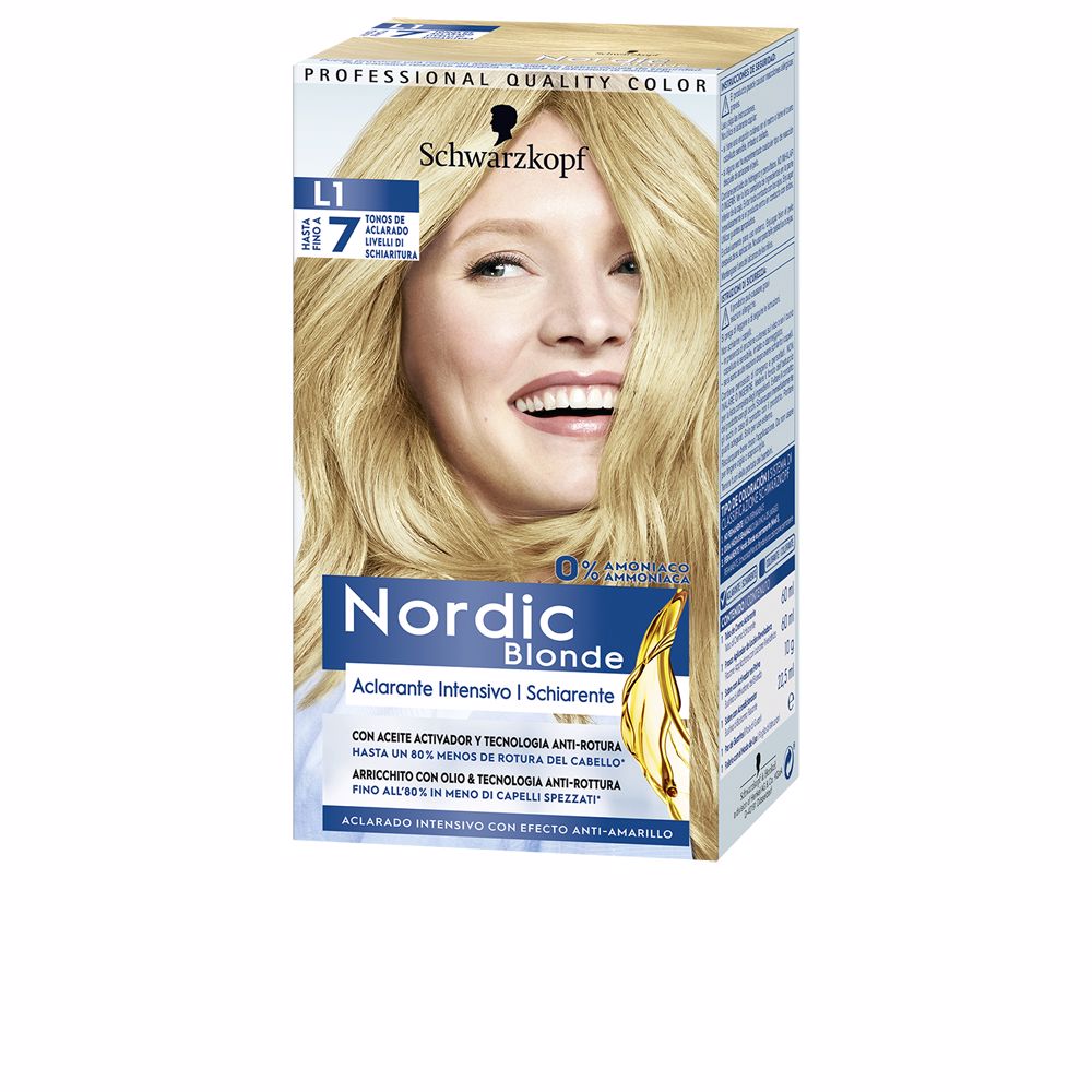 NORDIC BLONDE L1 intensive lightening 0% ammonia 5 units