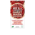 FAB FACE FOOD VIT C + POMEGRANATE & HYALURONIC ACID mascarilla de tela 1 u