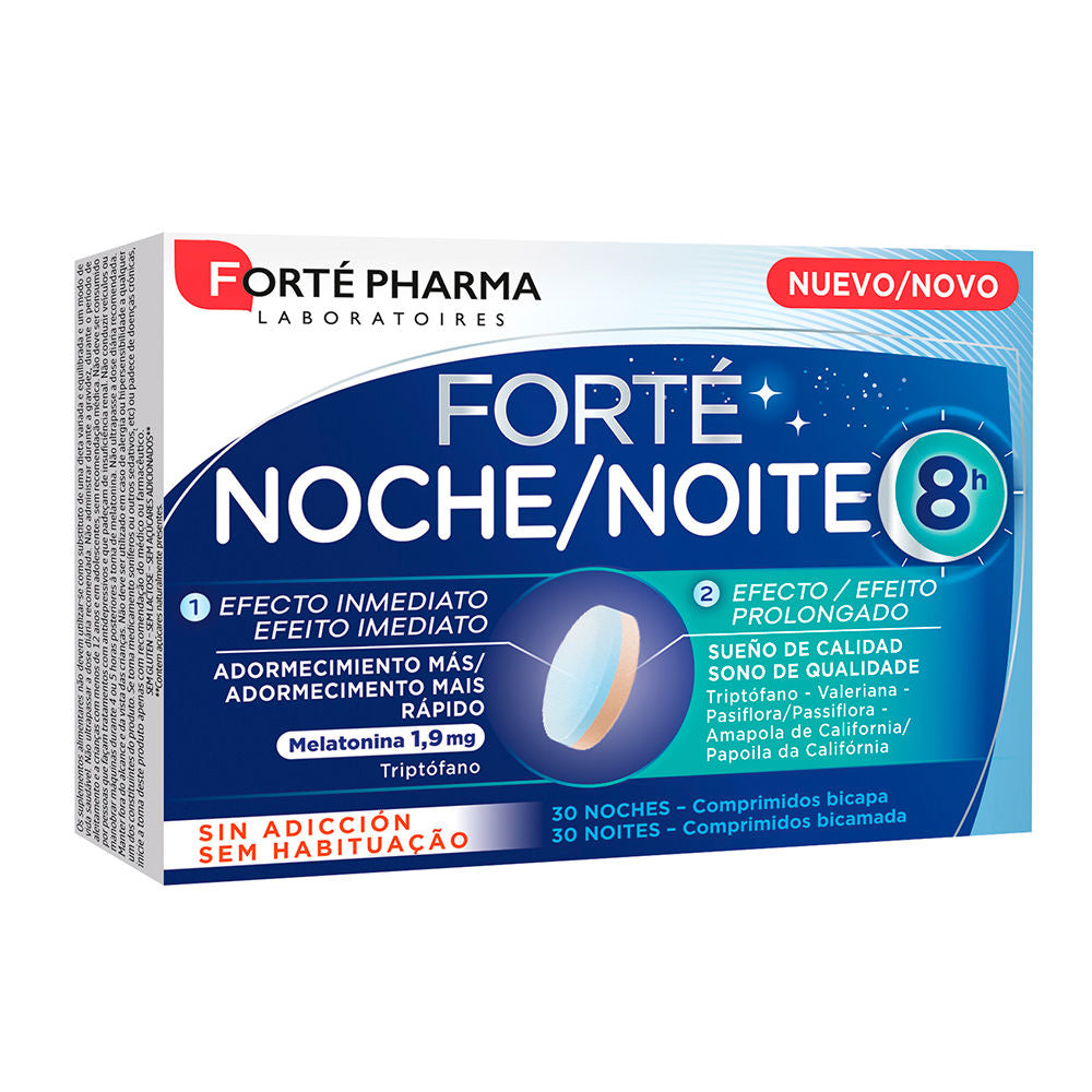 FORTÉ NOCHE 8 H adormecimiento más rápido comprimidos 30 u