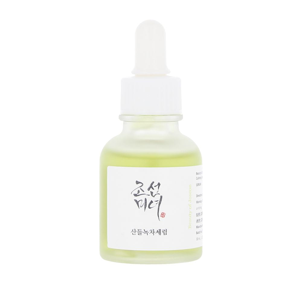 CALMING SERUM green tea + panthenol soothes and strengthens hydration 30 ml