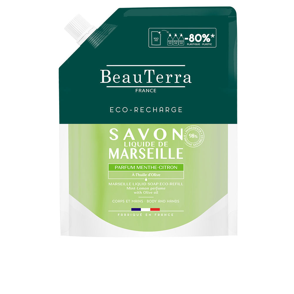 MARSEILLE lemon mint soap refill 900 ml