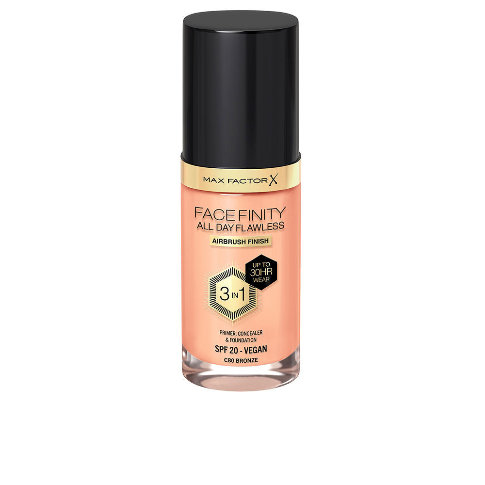FACEFINITY 3IN1 primer, concealer &amp; foundation #80-bronze 30 ml
