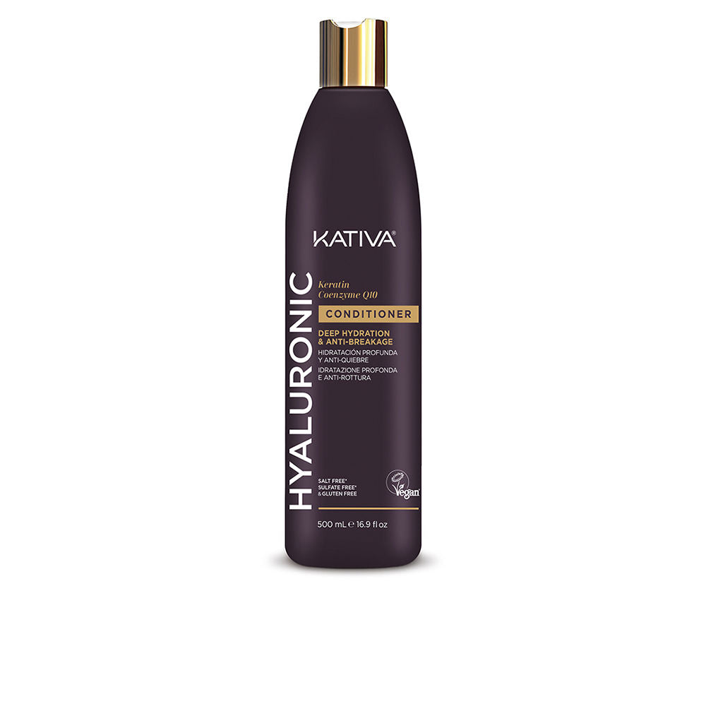 KATIVA HYALURONIC keratin &amp; coenzyme Q10 conditioner 500 ml