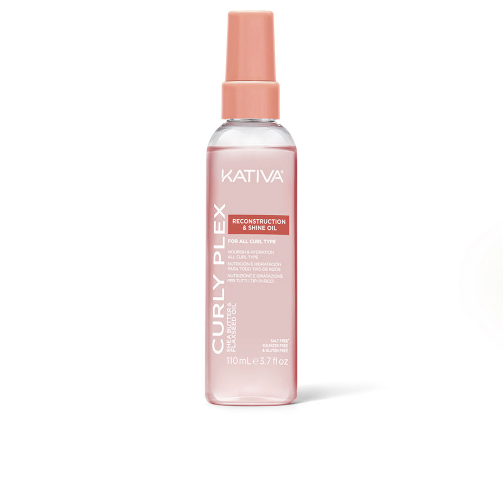 KATIVA CURLY PLEX Regenerating and Shine-Enhancing Oil for Curls 110 ml