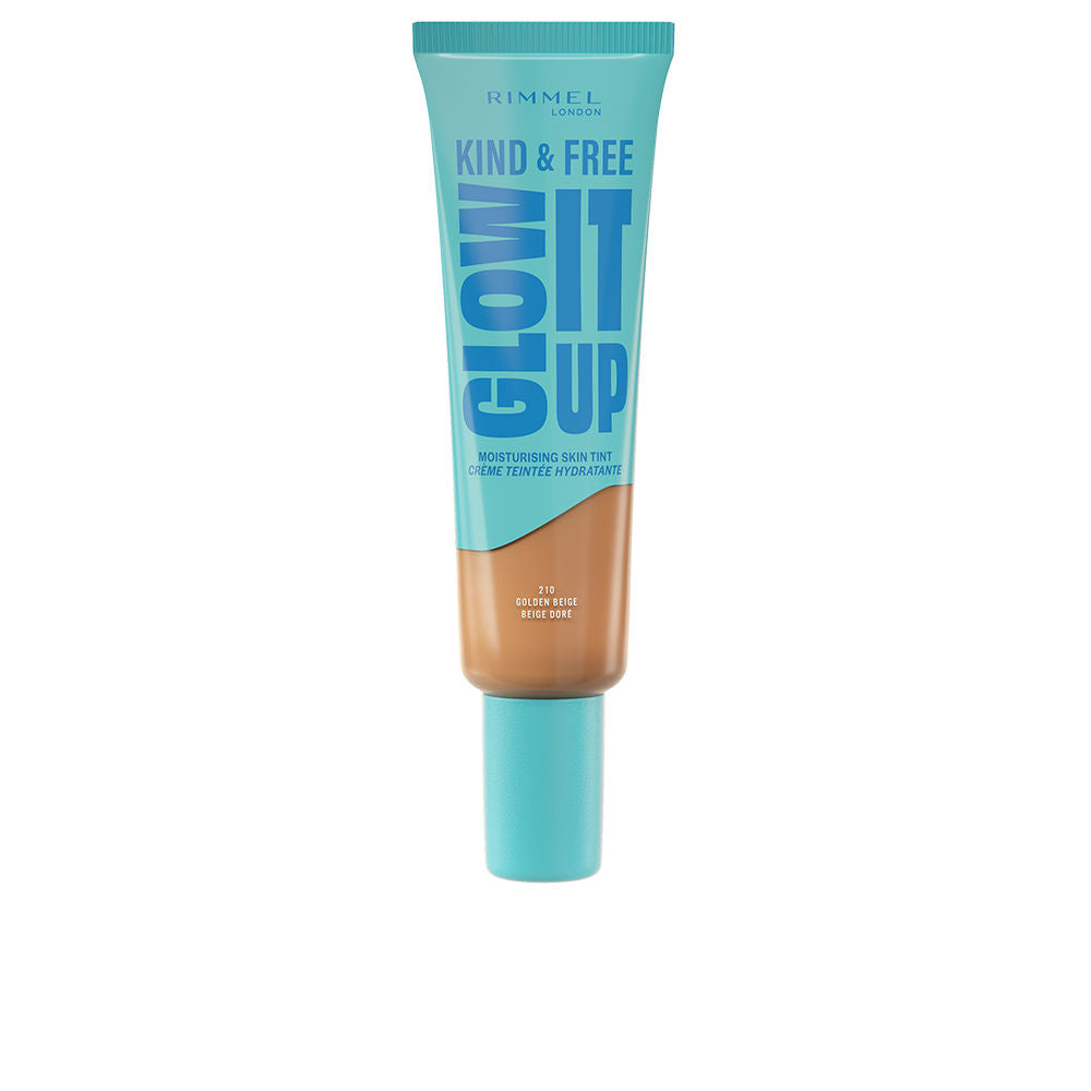 KIND &amp; FREE GLOW IT UP liquid foundation #210-Golden Beige 30 ml