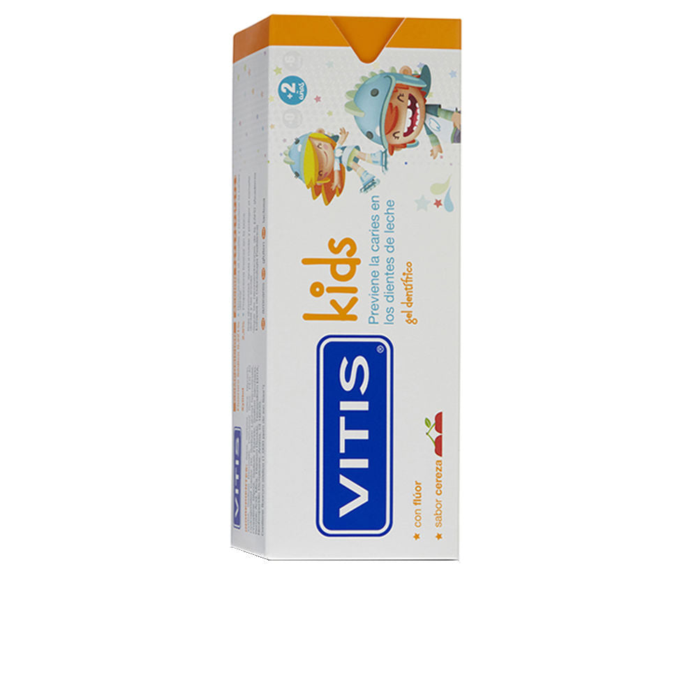 KIDS toothpaste gel with fluoride #Cherry 50 ml