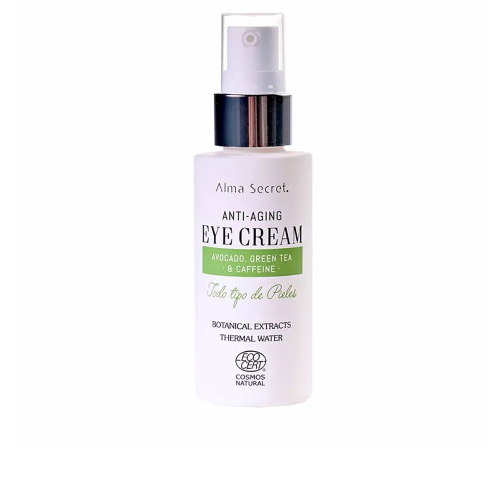 Anti-aging EYE CREAM with avocado, green tea &amp; caffeine botanical extracts 30 ml