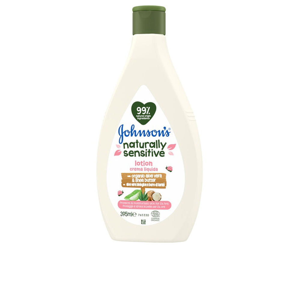 BABY BIO NATURALLY SENSITIVE aloe vera body lotion 395 ml