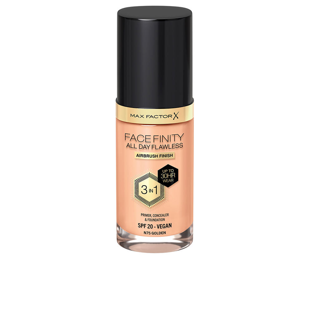 FACEFINITY 3IN1 primer, concealer &amp; foundation #75-golden 30 ml