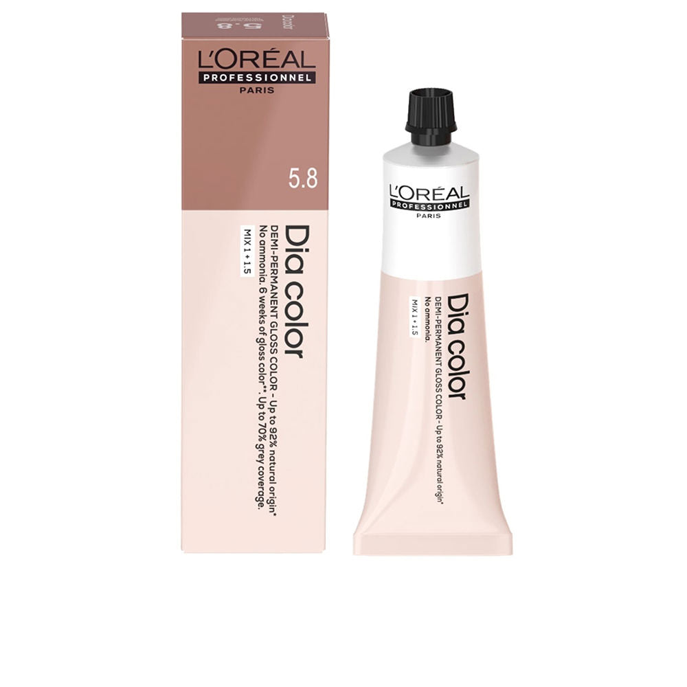 DIA COLOR demi-permanent coloration without ammonia #8.34 60 ml