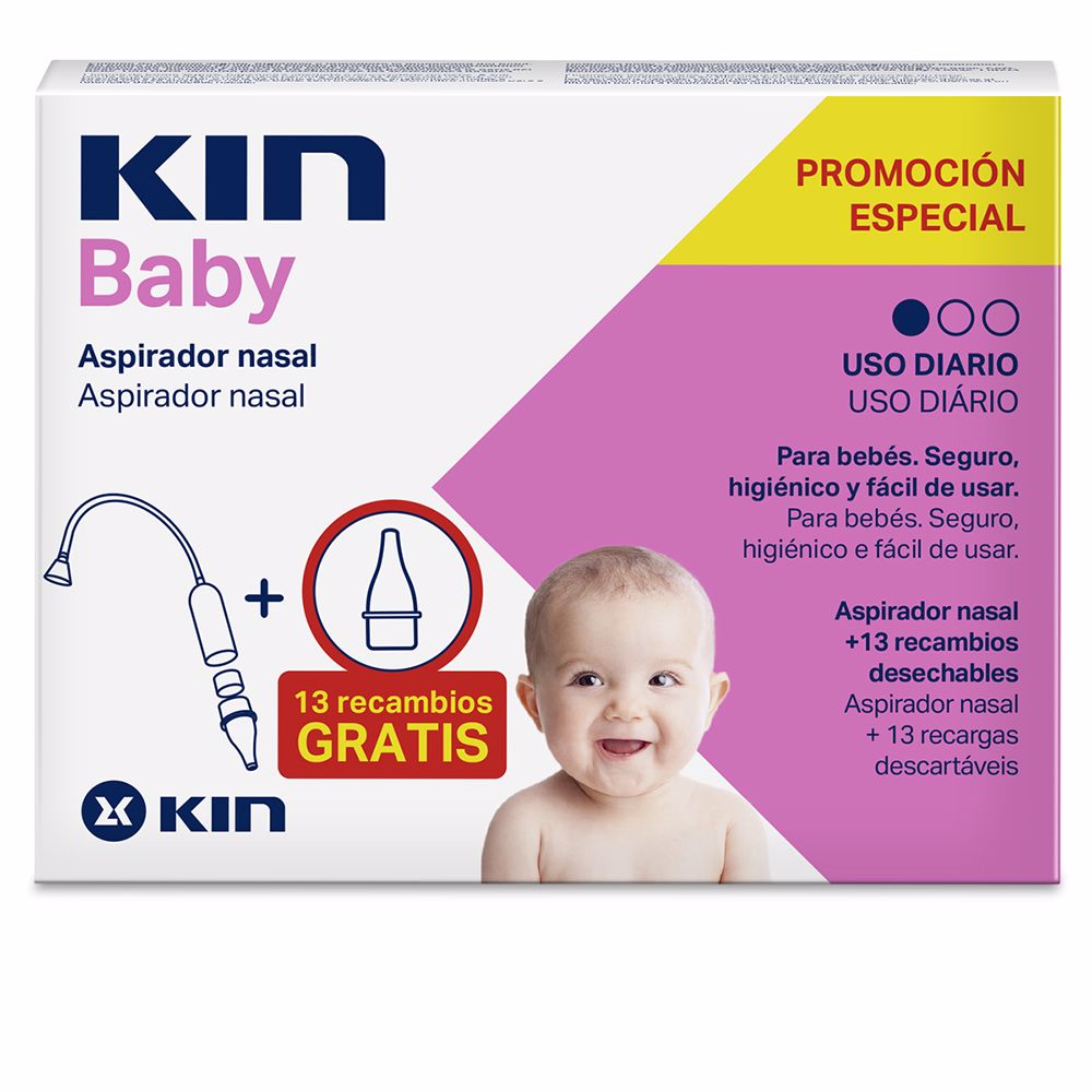 KIN BABY nasal aspirator + refill 2 units