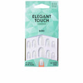 TOTALLY BARE nails with glue #oval 48 u